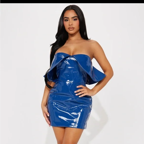 Fashion Nova | Dresses | Nicki Mini Royal Dress In Beautiful Blue Brand New  From Fashion Nova | Poshmark